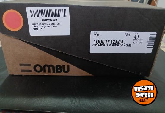 Indumentaria - Zapatos de trabajo omb�(8hr.de uso!!).NUEVOS!!! - En Venta