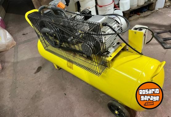 Herramientas - Compresor Goliat 200 lts casi sin uso - En Venta
