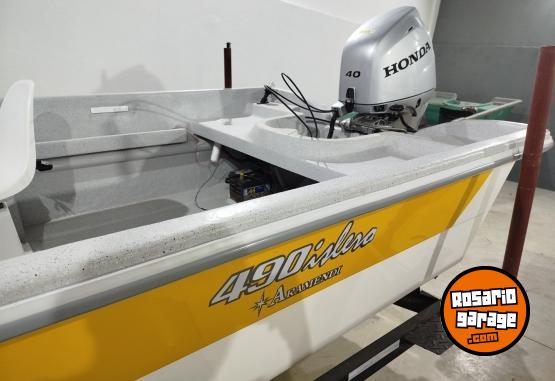 Embarcaciones - Aramendi 490 con Honda 40hp nuevo a estrenar 🔥 - En Venta