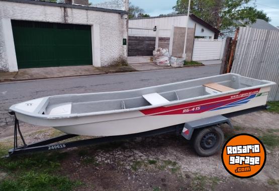 Embarcaciones - Minitracker Rg 415 con trailer y lona impecable 🔥 - En Venta