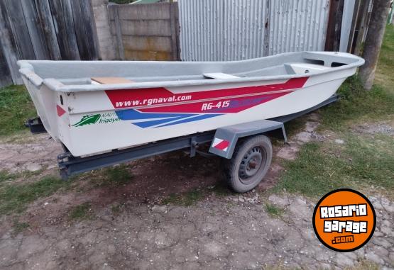 Embarcaciones - Minitracker Rg 415 con trailer y lona impecable 🔥 - En Venta
