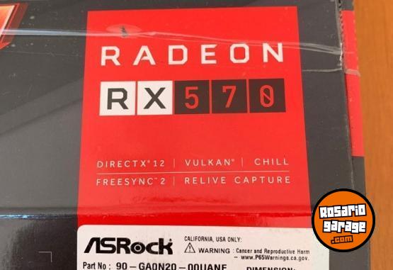 Informtica - Placa de Video AsRock Rx570 8GB Phantom Gaming OC - En Venta