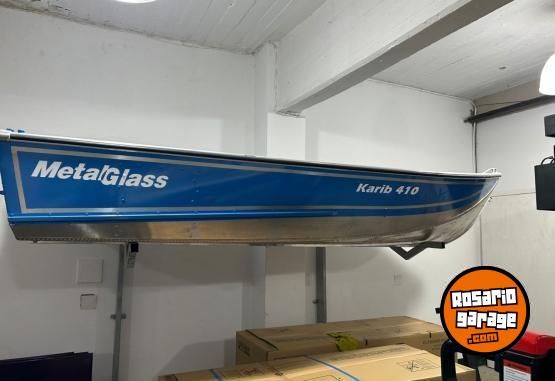 Embarcaciones - Bote aluminio metalglas karib 410 - En Venta