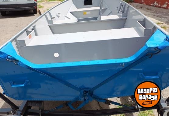 Embarcaciones - Bote aluminio metalglas karib 410 - En Venta