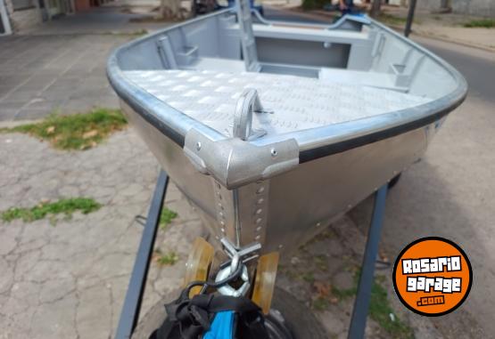 Embarcaciones - Bote aluminio metalglas karib 410 - En Venta