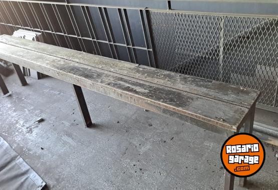 Hogar - Bancos madera y caño - En Venta