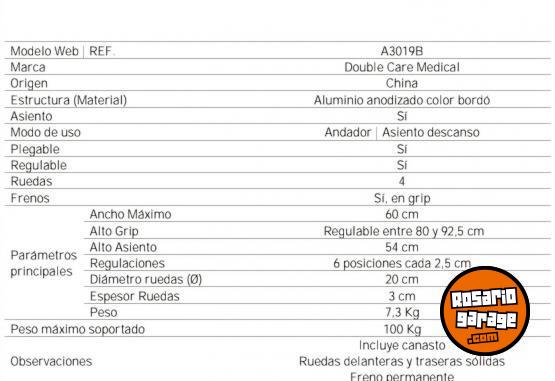 Otros - ANDADOR PARA ADULTO - En Venta