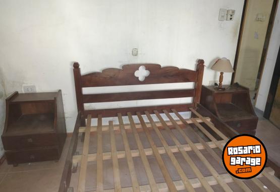 Hogar - Juego de dormitorio algarrobo - En Venta