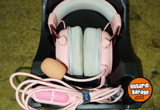 Electrónica - Auriculares Gaming Redragon Zeus-X RGB Pink (H510P-RGB) cable y micro. - En Venta