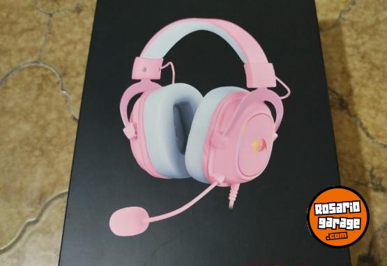 Electrónica - Auriculares Gaming Redragon Zeus-X RGB Pink (H510P-RGB) cable y micro. - En Venta