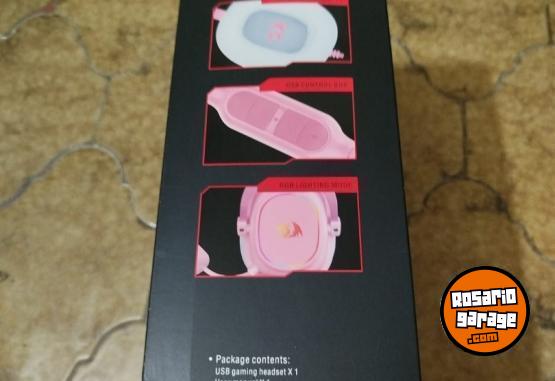 Electrónica - Auriculares Gaming Redragon Zeus-X RGB Pink (H510P-RGB) cable y micro. - En Venta