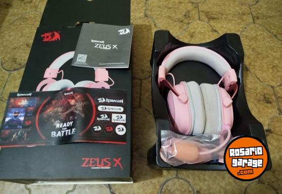 Electrónica - Auriculares Gaming Redragon Zeus-X RGB Pink (H510P-RGB) cable y micro. - En Venta