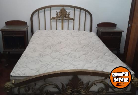 Hogar - ANTIGUA CAMA DE BRONCE - En Venta
