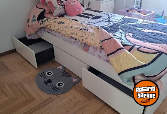 Hogar - Cama con cajones - En Venta