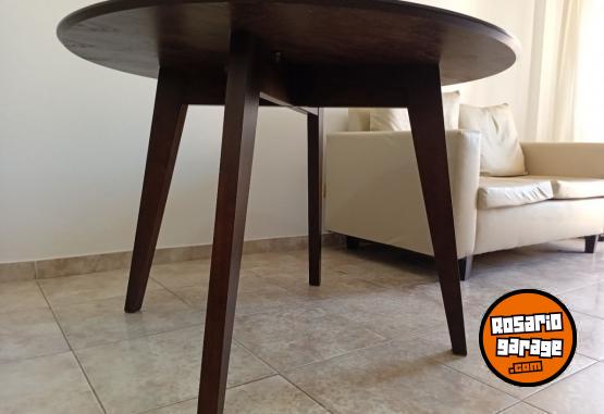 Hogar - Mesa Redonda Madera Maciza 120 cm "La Espaola" (Rosario). - En Venta