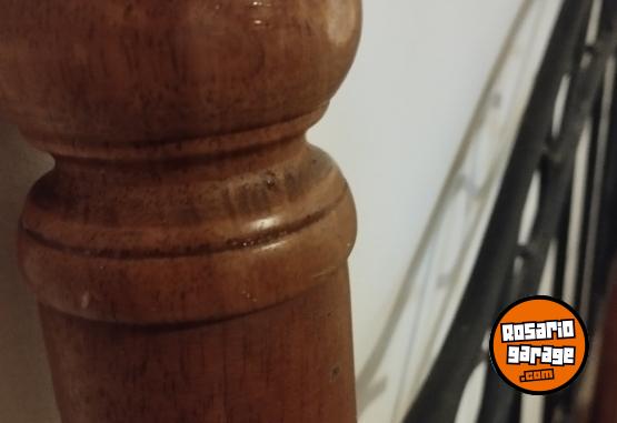 Hogar - Respaldo de hierro y madera 2 plazas - En Venta