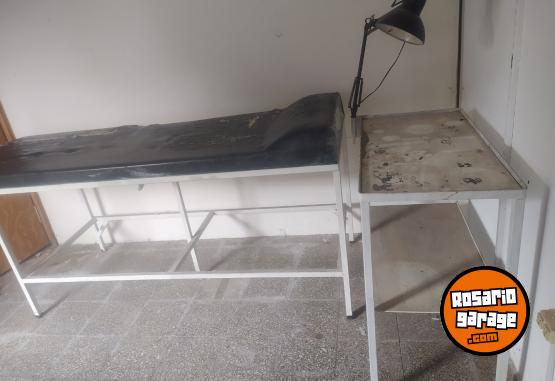 Otros - Camilla reforzada mesa y Lámpara - En Venta