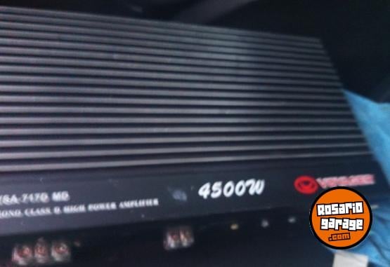 Accesorios para Autos - LIQUIDO POTENCIA MONOBLOCK DE 4500W - En Venta