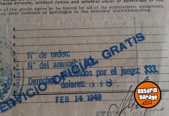 Clsicos - Caddillac fleedwood 49 regalo EEUU A PERON - En Venta