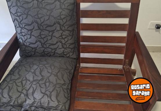 Hogar - SILLONES DE ALGARROBO CON ALMOHADONES - En Venta