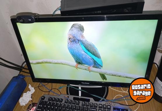 Informática - 💻 PC Completa Ryzen 5 + Monitor 24" + Cámara + Parlantes – Todo Original y Listo para Usar - En Venta