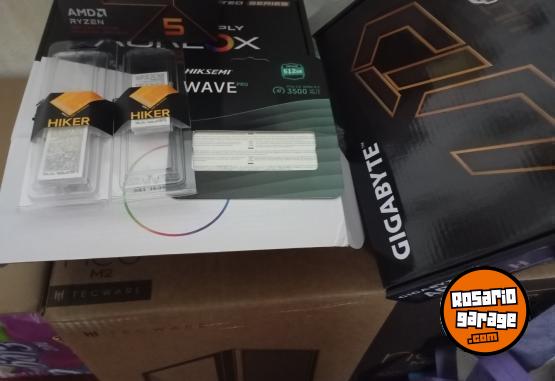 Informática - 💻 PC Completa Ryzen 5 + Monitor 24" + Cámara + Parlantes – Todo Original y Listo para Usar - En Venta