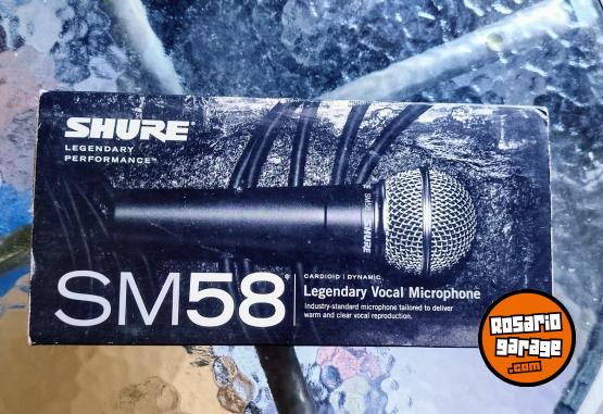 Instrumentos Musicales - Micrófono Shure Sm58 (excelente estado) - En Venta