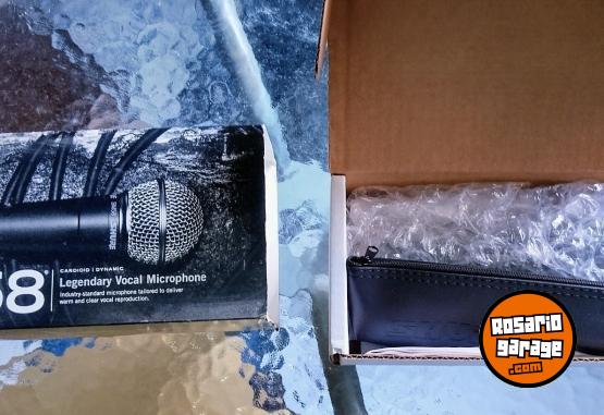 Instrumentos Musicales - Micrófono Shure Sm58 (excelente estado) - En Venta