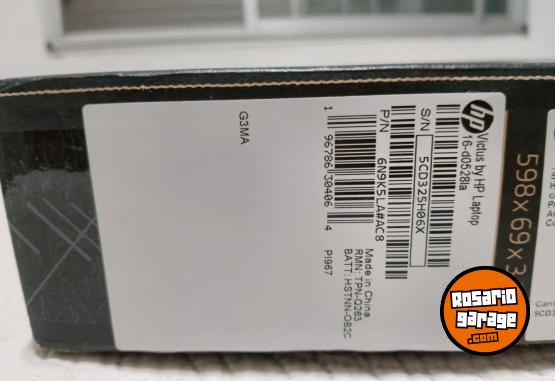 Informática - 💻 Notebook HP Victus Gaming 15-fa0033dx – Intel Core i5 / RTX 3050 / 64 GB RAM / 1 TB SSD - En Venta