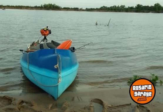 Embarcaciones - Canobote Aramendi 3.90 con motor 2;6 hp - En Venta