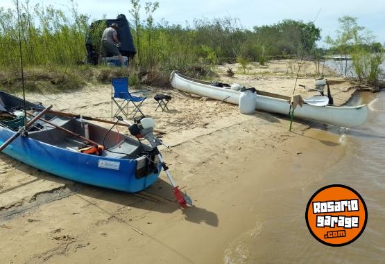 Embarcaciones - Canobote Aramendi 3.90 con motor 2;6 hp - En Venta