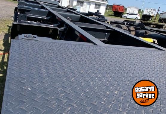 Camiones y Gras - ARAA PORTACONTENEDOR MARCA OMBU 0KM 2+1 - En Venta