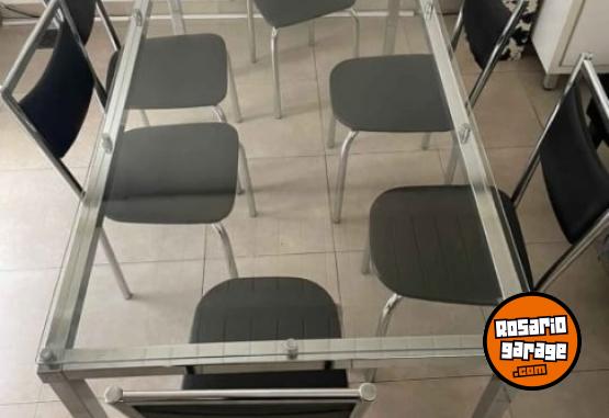 Hogar - Mesa Rectangular de vidrio - En Venta