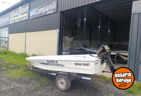 Embarcaciones - Bote Virgin marine 430 Mercury 30!hp 2t y trailer 2021 nautistorearroyoseco - En Venta