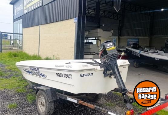 Embarcaciones - Bote Virgin marine 430 Mercury 30!hp 2t y trailer 2021 nautistorearroyoseco - En Venta