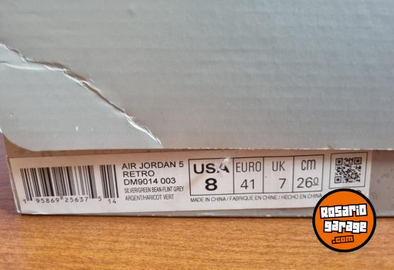Indumentaria - AIR JORDAN 5 RETRO (talle 8 USA) - En Venta
