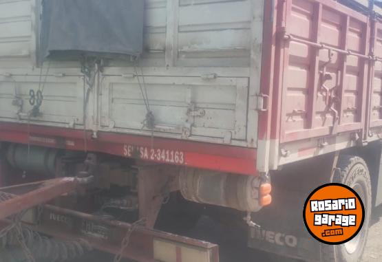 Camiones y Gras - Iveco Eurotech 370 + acoplado Hermann 9.30 - En Venta