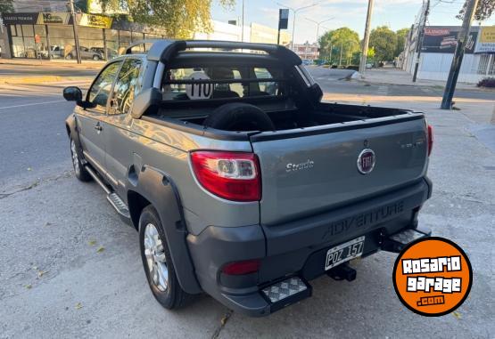 Camionetas - Fiat Strada Adventure Locker 2016 GNC - En Venta