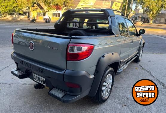 Camionetas - Fiat Strada Adventure Locker 2016 GNC - En Venta