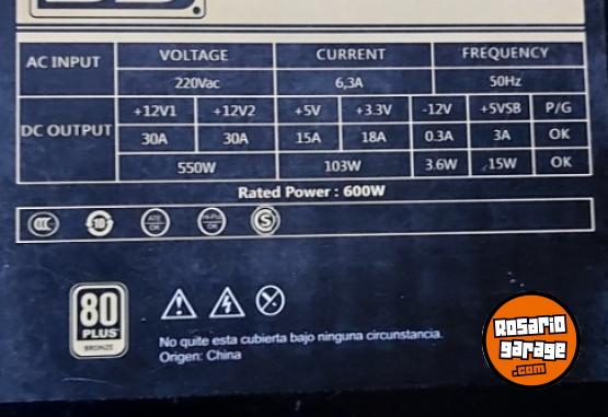 Electrónica - FUENTES DE PODER FULL MODULAR - En Venta
