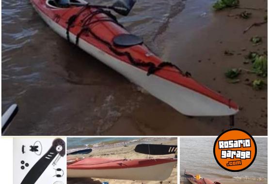 Deportes Náuticos - Kayak single travesa con timn rebatible - En Venta