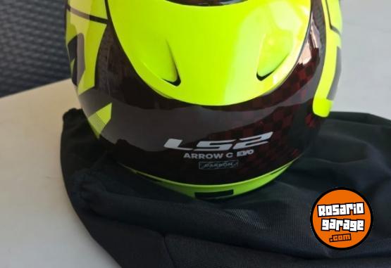 Accesorios para Motos - Casco Ls2 323 Arrow Fury Sting 100% Carbono Motogp - En Venta