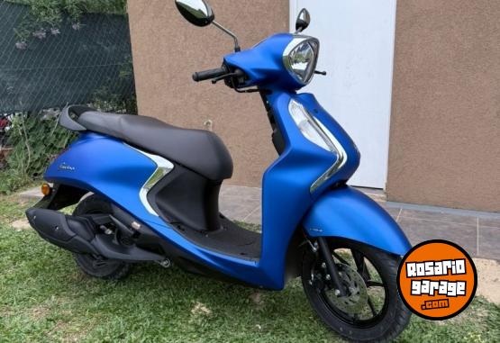 Motos - Yamaha fascino 125 2023 Nafta 1200Km - En Venta