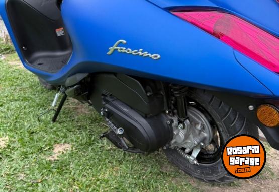 Motos - Yamaha fascino 125 2023 Nafta 1200Km - En Venta