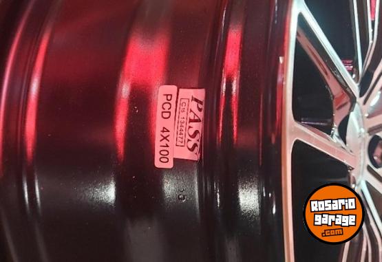 Accesorios para Autos - Vendo 4 llantas deportiva style line rodado 15 ( 100 x 4 ) - En Venta