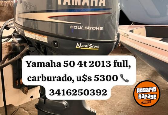 Otros (Nutica) - Yamaha 50 hp 4t full carburado 2013 450hs nautistorearroyoseco - En Venta