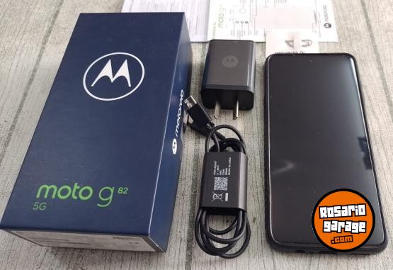 Telefonía - VENDO MOTO G82 5G 128GB EN PERFECTO ESTADO COMPLETO EN CAJA - En Venta
