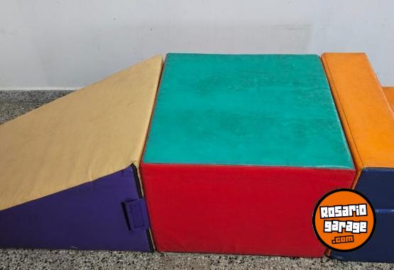 Deportes - Juego de Psicomotricidad 3 Piezas. Rampa-Bloque y Escalera - En Venta