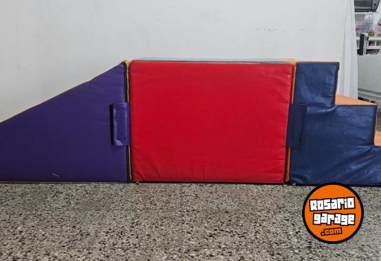 Deportes - Juego de Psicomotricidad 3 Piezas. Rampa-Bloque y Escalera - En Venta