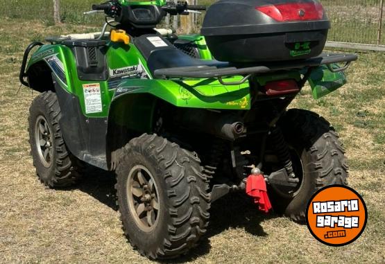 Cuatris y UTVs - Kawasaki CUATRICICLO 4X4 2013  1500Km - En Venta